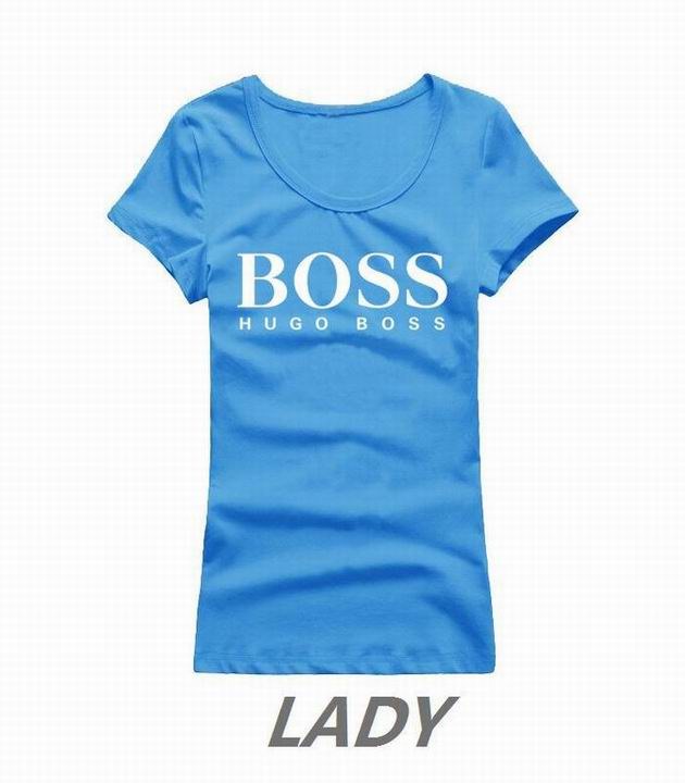 BOSS short round collar T woman S-XL-055